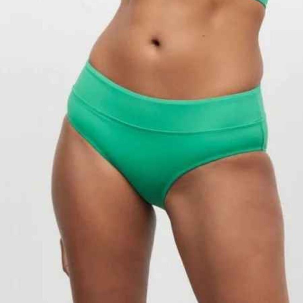NEW KkCo Outside UO Exclusive Sport Bikini Bottom Green Size Large